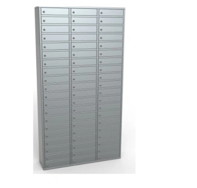 Шкаф для хранения мобильных телефонов на 60 ячеек ШТМ 60 1872x1010x260 мм Серый