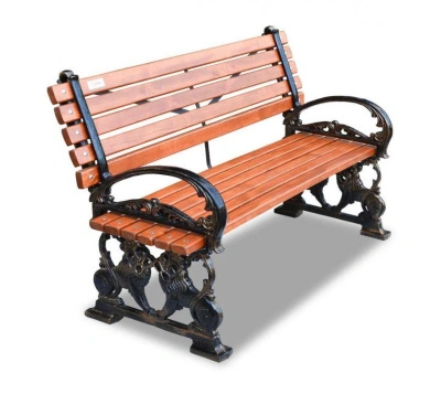 Скамейка чугунная «Львы» 2,0 м (2 опоры)