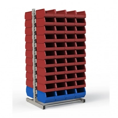 Стеллаж двусторонний №121 (1835х950х760)