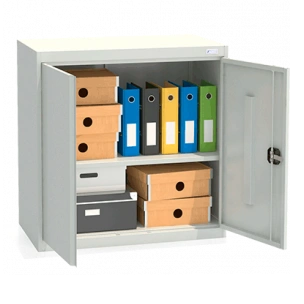 Шкаф архивный ШХА/2-900(40) 930x910x400 мм Светло-серый