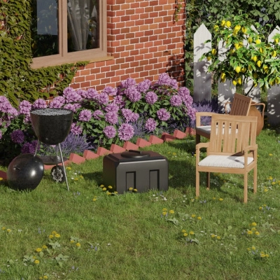 Ёмкость К 150 л. черная, крышка 350мм 