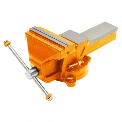 Тиски слесарные поворотные Калибр ТПСН-150 