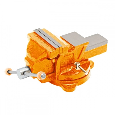 Тиски слесарные поворотные Калибр ТПСН-100 