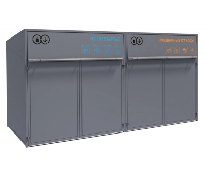 Контейнерный шкаф «Модуль XL» стальной