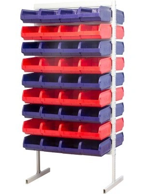 Стойка двухсторонняя 2000 с ящиком (72 шт.), арт. 7013-5003, код: 14300