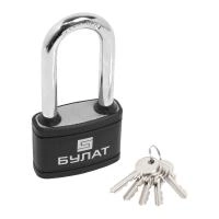 БУЛАТ ВС 365-01 ПЛ чугунный в пластике 5кл. d=9мм Замок навесной (36,6)