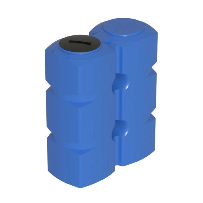 Ёмкость К 1000 л. вертикальная голубая