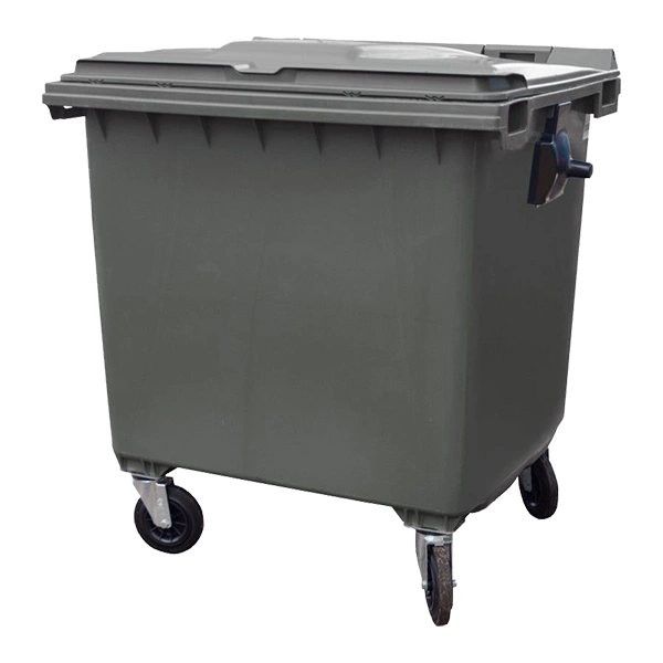 пластиковый мусорный контейнер 1 1 м3