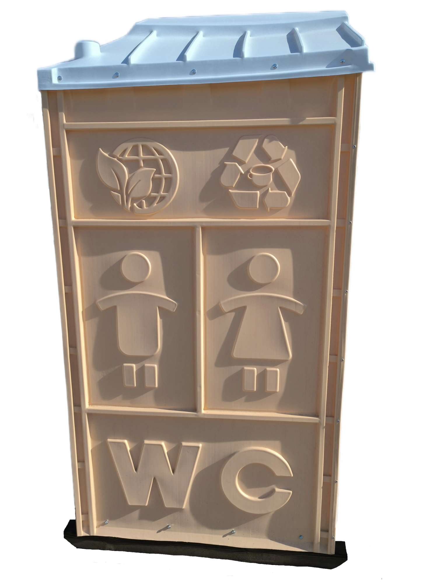 Туалетная кабина «СТАНДАРТ МД» с пластиковым поддоном 