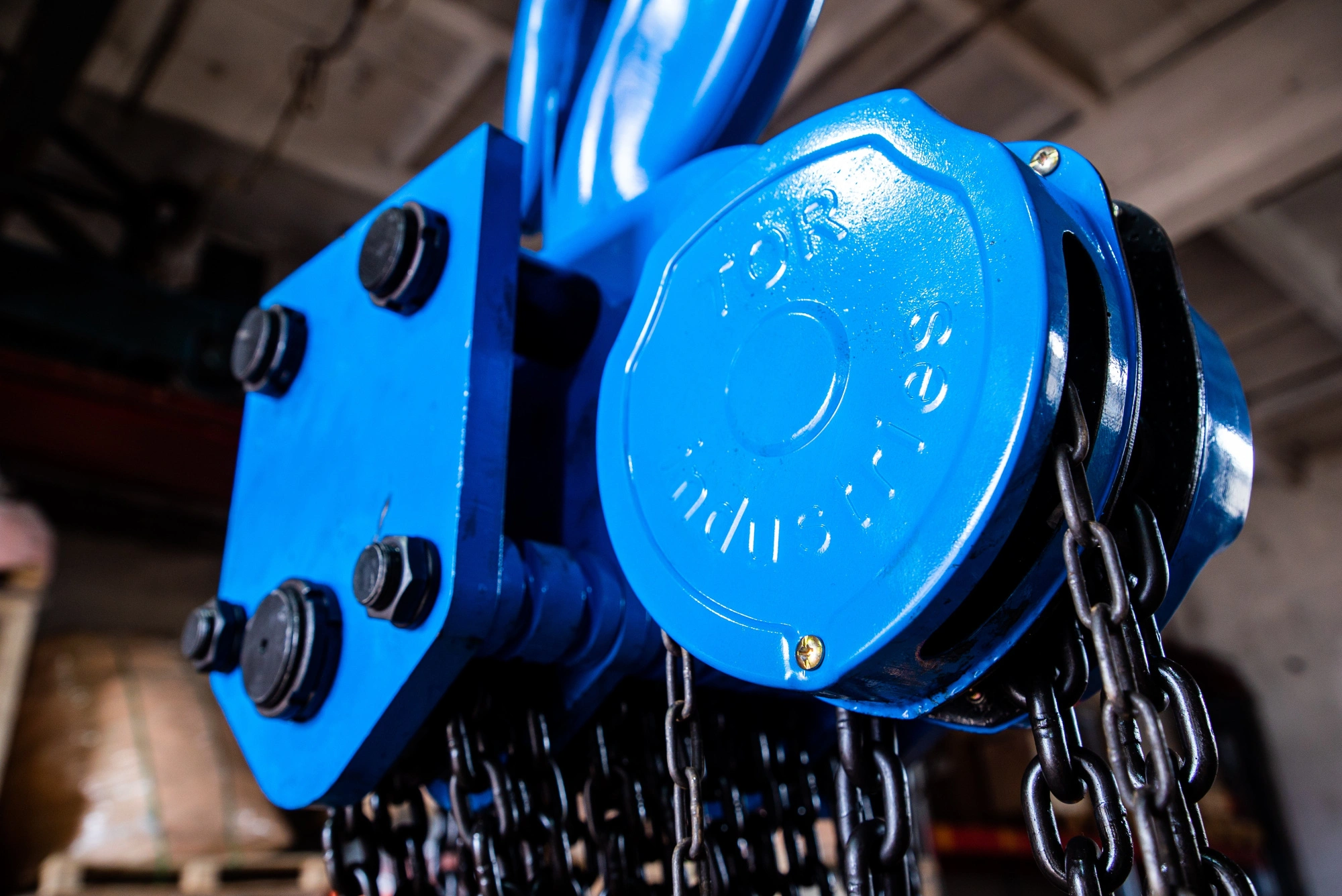 Таль ручная шестеренная TOR ТРШ C 50ТХ6М PRO (для тяжелых работ)