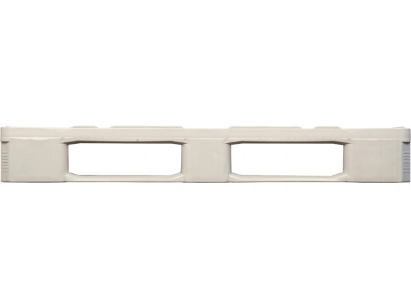 Паллет 1200х1000х160 мм (cплошной на3-х полозьях) гигиенический, арт. IR 1210-3R-G серый, код: 10122