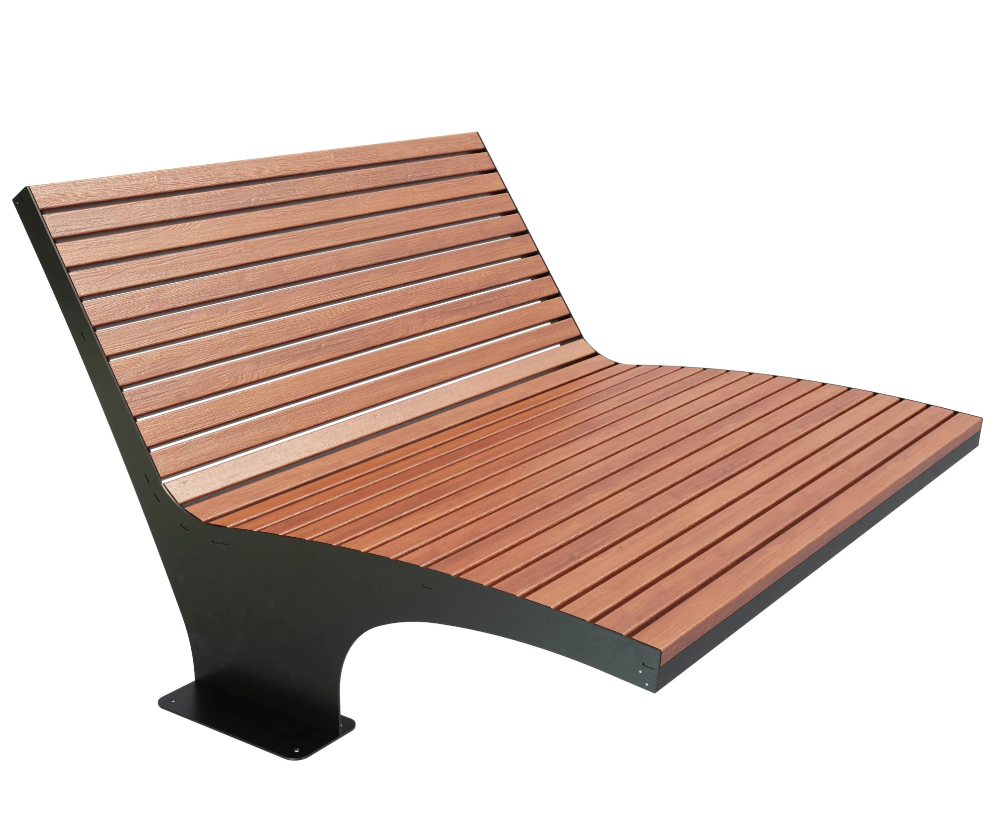 Парковый лежак 9 1,6 м