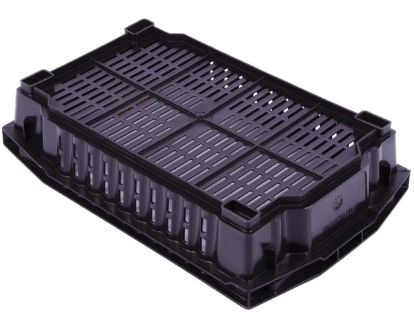 Пластиковый ящик 600х400х130 перфорированный