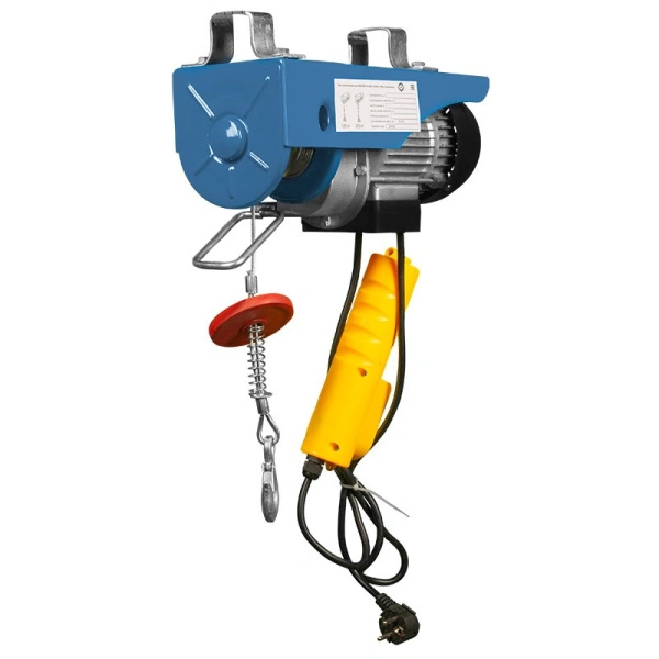 Таль электрическая мини стационарная GEARSEN PA 220В, 600/1200кг, 20/10м