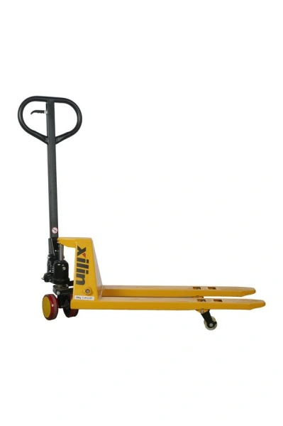 Тележка гидравлическая 500 кг 800 мм полиуретановые колеса XILIN WF