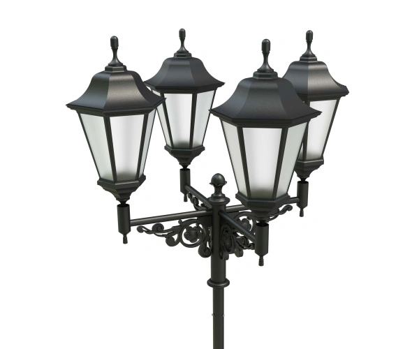 Фонарь уличный «Пушкин - 4» со светильниками 5,483 м