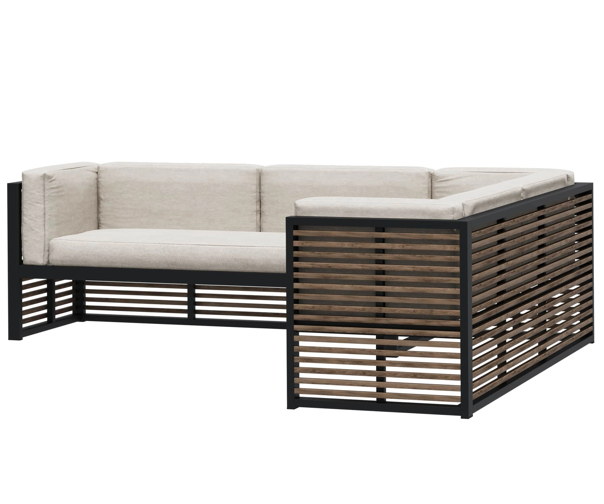 Диван угловой «Параллель» 2 Лиственница