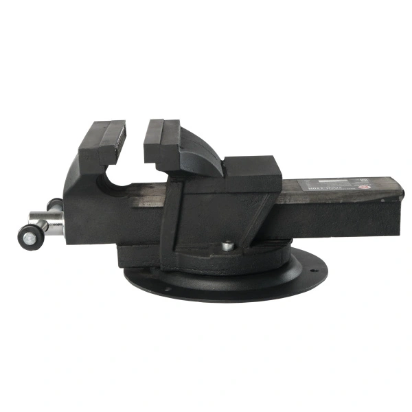 Тиски слесарные поворотные с наковальней Калибр ТПСН-200И, Россия 