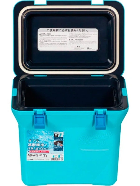 Изотермический контейнер 7л. с плечевым ремнем синий, код: 29601