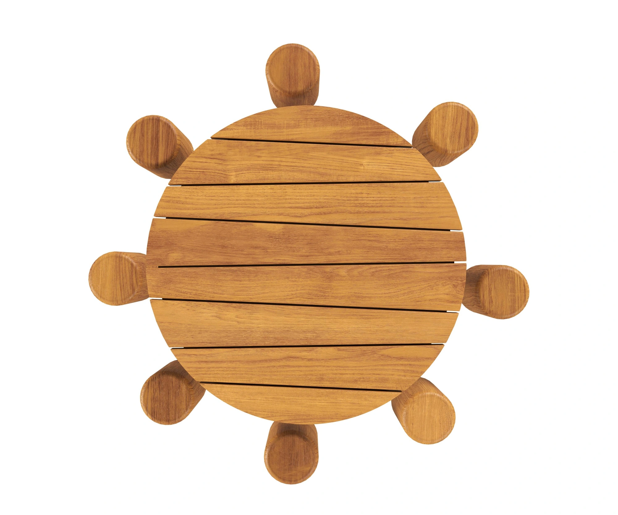 Стол с пеньками HARDWOOD «Лесная поляна»