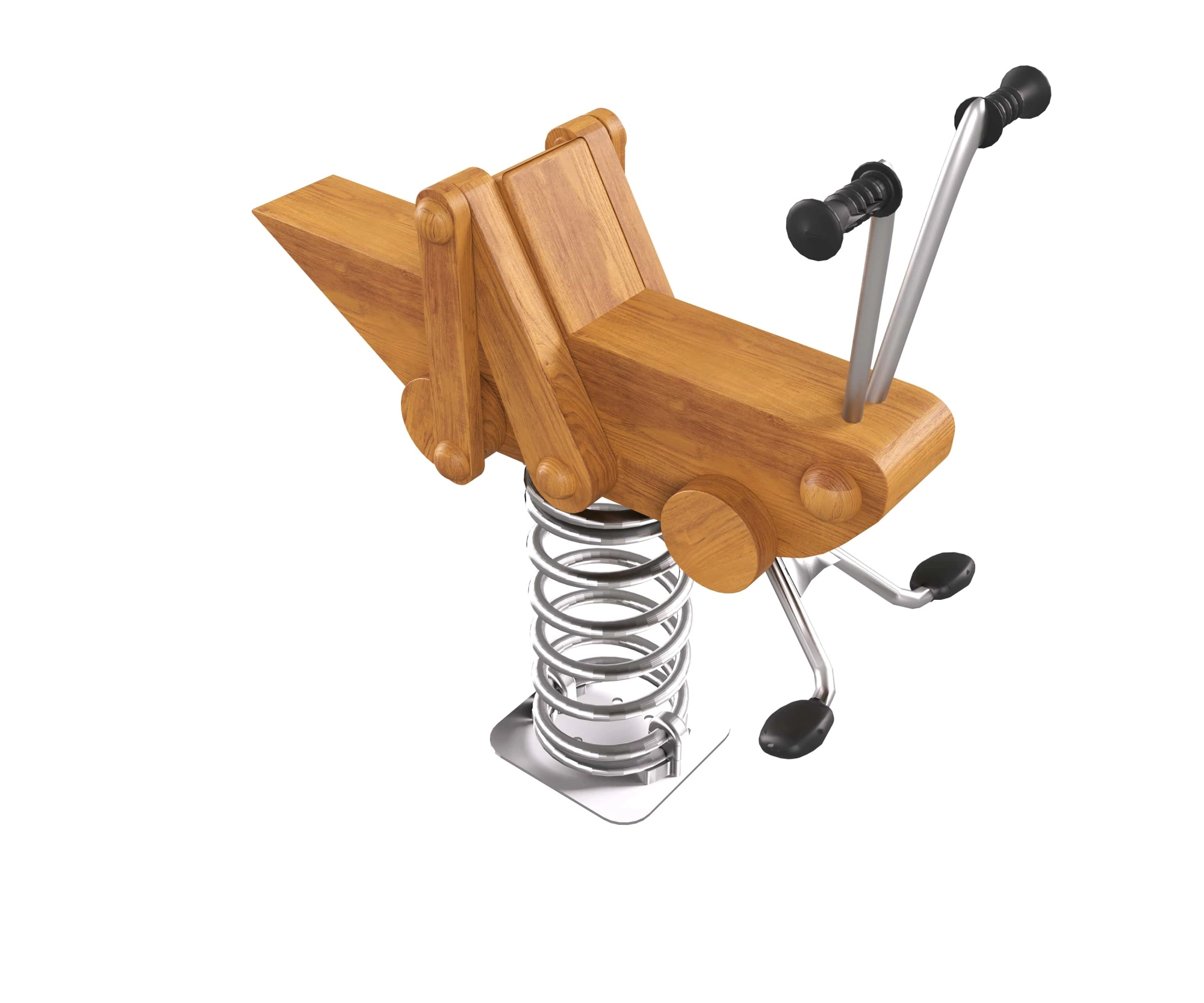 Качалка на пружине HARDWOOD «Кузнечик»