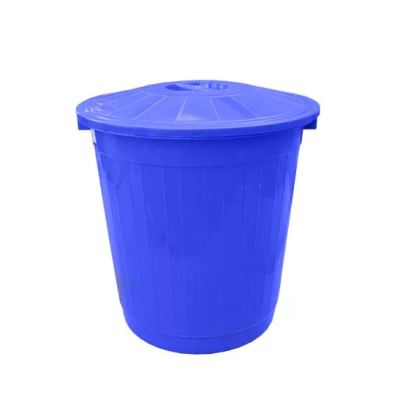 Бак пластиковый с крышкой 80 л синий