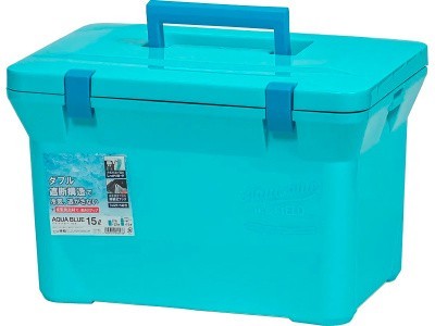 Изотермический контейнер 15л. с плечевым ремнем синий, код: 29546