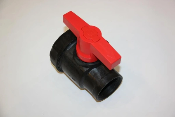 Кран шаровый G2 2-ходовой ВР-ВР пластик Италия