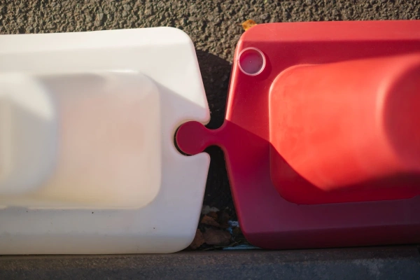 Дорожный блок 2000 вставной белый